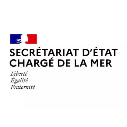Logo Secrétariat d'état chargé de la mer couleur